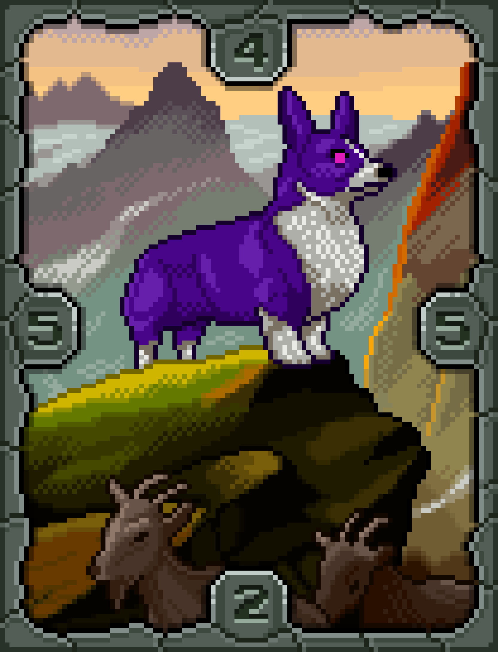Stumpy Goat Herder — original card